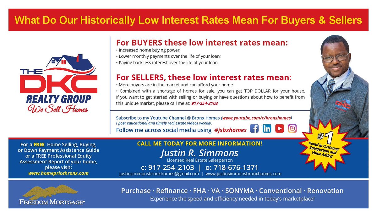 New Mailer went out today. See you in a mailbox soon!

#mail #eddm #usps #interestrates #interestrate #realestatetipsforbuyers #firsttimehomesellers #jsbxhomes #bronxhomes #bronxrealestateagent #bronxnewyorkrealestate #connecticutrealestate #connecticuthomes