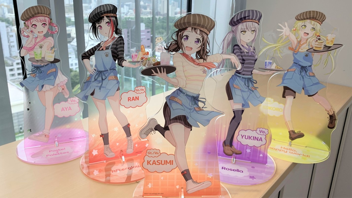 バンドリ カフェ 2022 当選品 A4アクリルスタンドパネル　RAS バンドリ カフェ 2022 当選品 A4アクリルスタンドパネル RAS