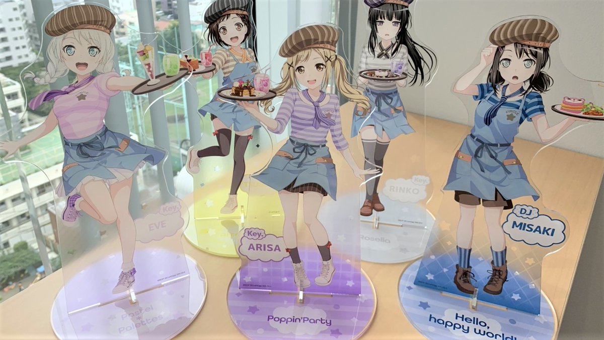 バンドリ カフェ 2020 オンライン限定 ジャンボアクリルスタンド 白鷺千聖 バンドリ カフェ 2020 オンライン限定 ジャンボアクリルスタンド 白鷺