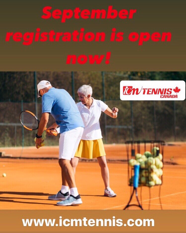 Tennis Lesson in Oshawa | With Pro Coaches at ICM Tennis | Register Online| icmtennis.com
Kids &amp; junior and adult programs including private and semi-private lessons High performance and Tennis aerobic.