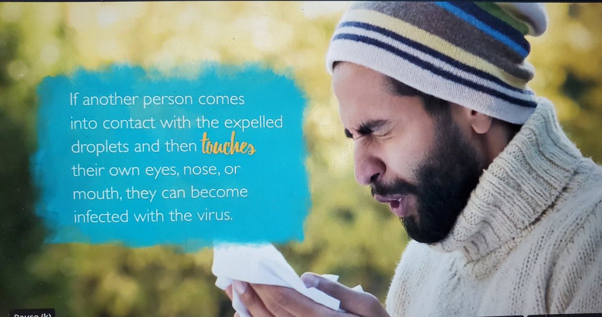 From our mandatory training videos I present: Who sneezes like this?