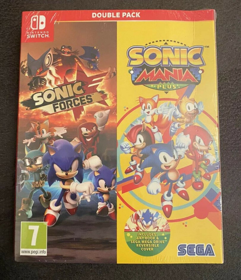  Sonic Mania + Team Sonic Racing Double Pack - Nintendo