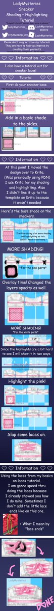 LadyMTutorials's tweet image. ♡ Sneaker Tutorial ♡

[Part 3/3 shoe tutorials]
Made in 2020.

♡

Be sure to click and open it to it&apos;s full size to able to read it!

♡
#Roblox #RobloxDev #RBXDev #robloxclothing  #RobloxClothes  #robloxclothingdesigner #robloxclothingtutorials #robloxclothingtutorial