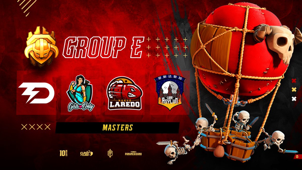 Grupo  E en <a href="/CocTorneo/">Torneo Panamericano COC</a>  

Estamos muy emocionados de esta nueva competencia y con muchas ganas de mejorar.

Muchísimos éxitos a nuestros rivales <a href="/GirlsOnlyCOC/">☪️✨GíRLš❤️ÓŃLY♡🎀💄</a> #NuevoLaredo @Teamdesink  

#COC #MIXTO #WA