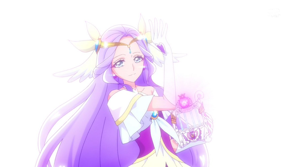 ハローダ 白背景にキュアアース様の お大事に Precure