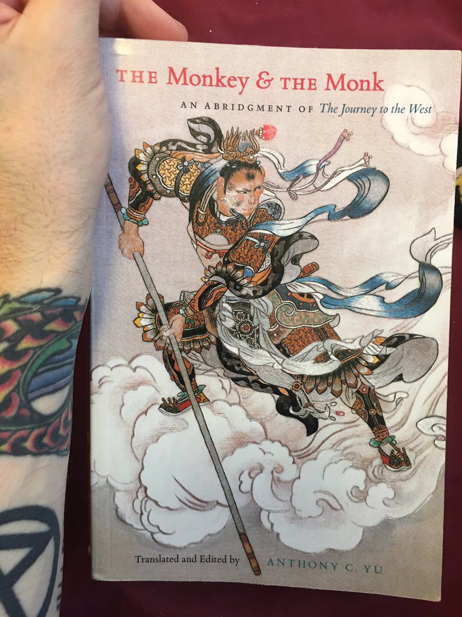 I enjoy “ancient” epic lit, ok?This is 3rd translation/(2nd abridged) of Monkey/“Journey to the West” I’ve read. Just started this one b/c I need non-nuclear stuff to read. It is so good I’m gonna buy the full four volume unabridged set over time/when I have money.