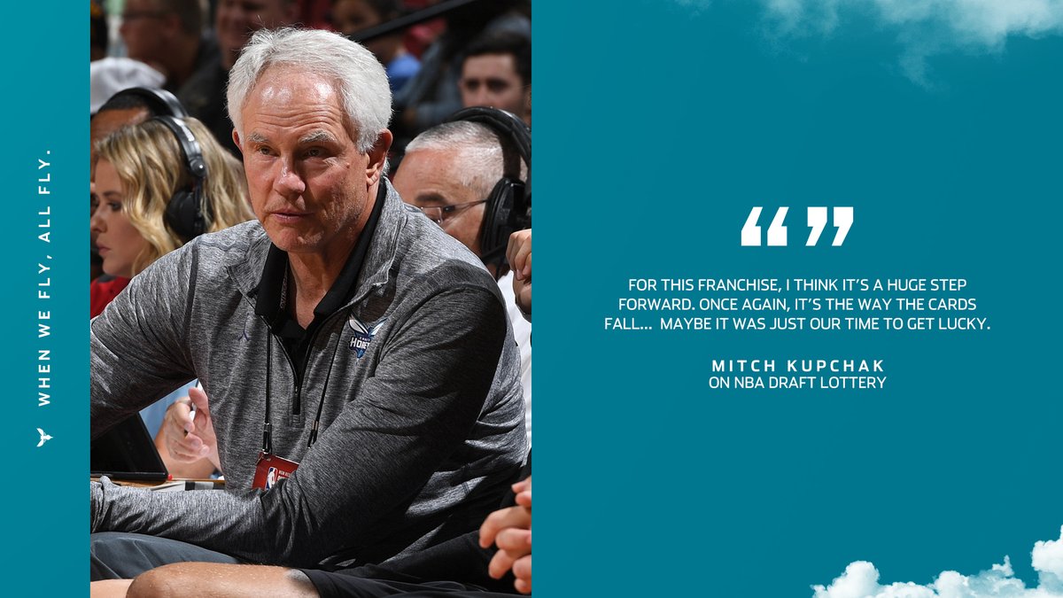 hornets's tweet photo. It was our time to get lucky 😏 https://t.co/GO9uEX4qOB