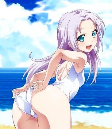 はがないのマリア。
BD-box用に描いたモノ。
白スク水の実物は見た事が有りませんが涼しそう。 