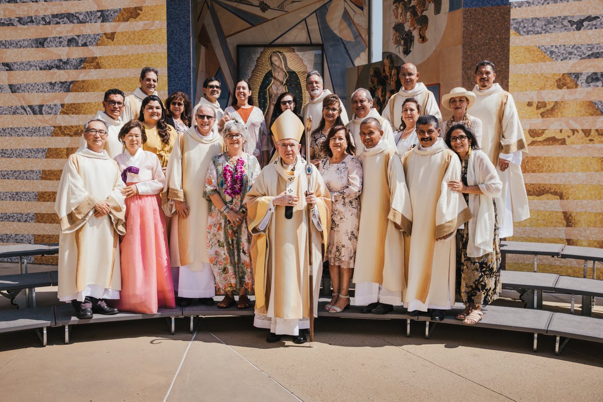lacatholics's tweet photo. We invite all #LACatholics to say a special prayer for our new #LADeacons. May they bring the hope of the Lord everywhere they go! https://t.co/0CiqHFLrRk