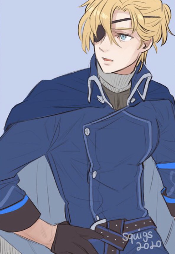Thinking about how I initially drew Dimitri (first 2) and how I draw him now (last 2)... FE3H has been instrumental in changing how I draw  bodies. Muscles good... 