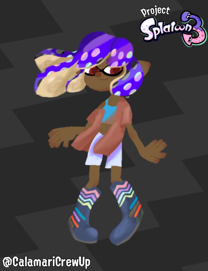 CalamariCrewUp's tweet photo. Meet Taia, a famous DJ in Inkopolis!

Well known for her songs, she produces the music that is played in Inkopolis Coast during the day!

More about her inkoming soon!

#Splatoon #Splatoon3 #スプラトゥーン #スプラトゥーン3 #PrjctS3 https://t.co/nXHVfbEO4j