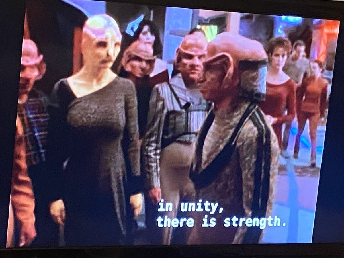 in unity there is strength!!!!!!!  #solidarity  #DS9