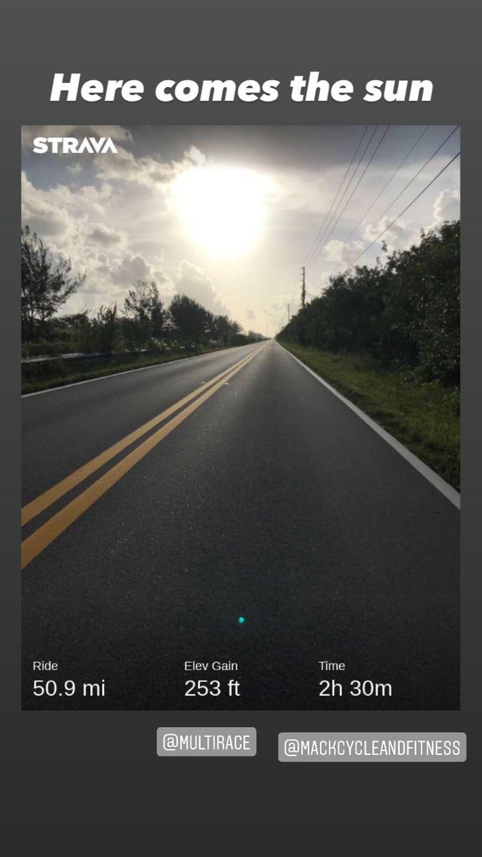 aciperski's tweet photo. Here comes the ☀️ sun, morning miles #cycling #multirace #mackcycle #triathlete https://t.co/i97YJOuyNT