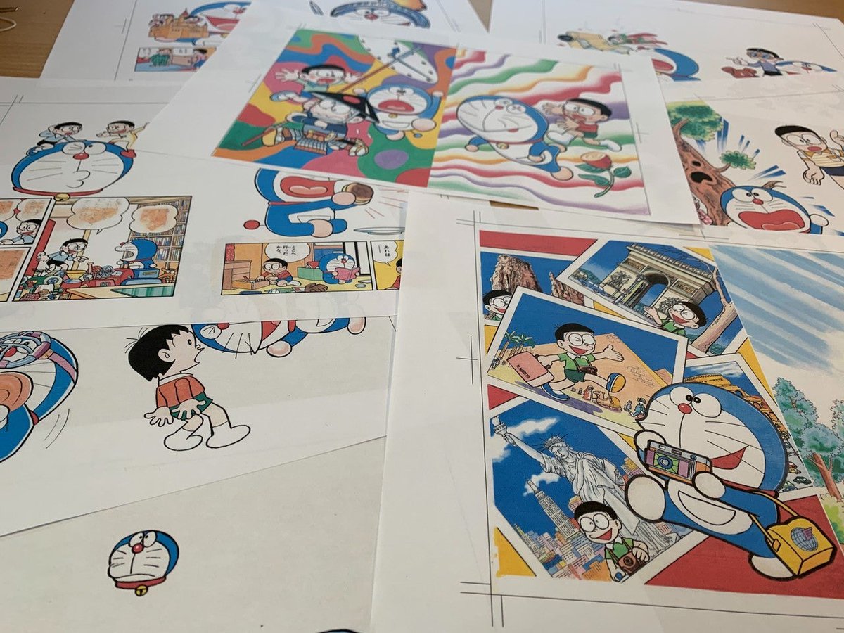 小学館ドラえもんルーム公式 別巻 厳選カラー 幻 画集 ドラ絵もん ドラえもん のカラーイラストを厳選して収録した原画集 です 実は ドラえもん のカラーイラストだけを集めた本は この本が初めてとなります 1枚1枚美しく塗られたイラストを