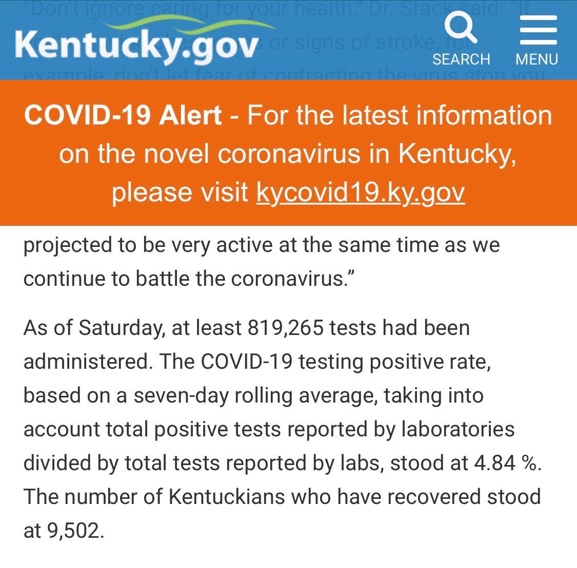 Great news!