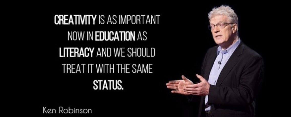 Sad news. Let’s heed his words...

#education #creativity <a href="/SirKenRobinson/">Sir Ken Robinson</a>