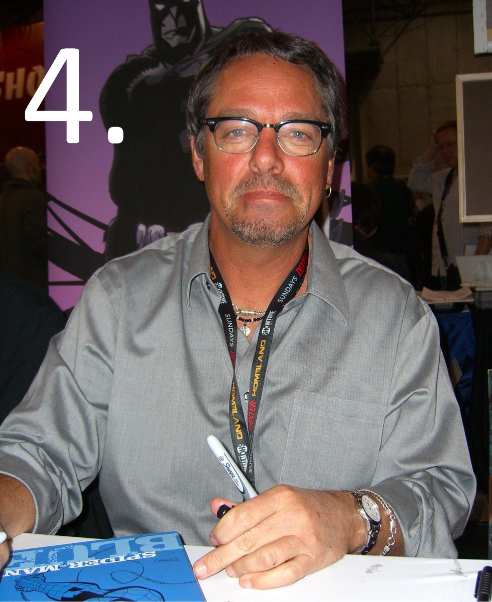 4. Tim Sale - love how he makes characters and their world his own. His Batman books are morphed is disfigured to represent the horror of Gotham where Superman has a level of gentleness. He captures their essence unlike anyone else