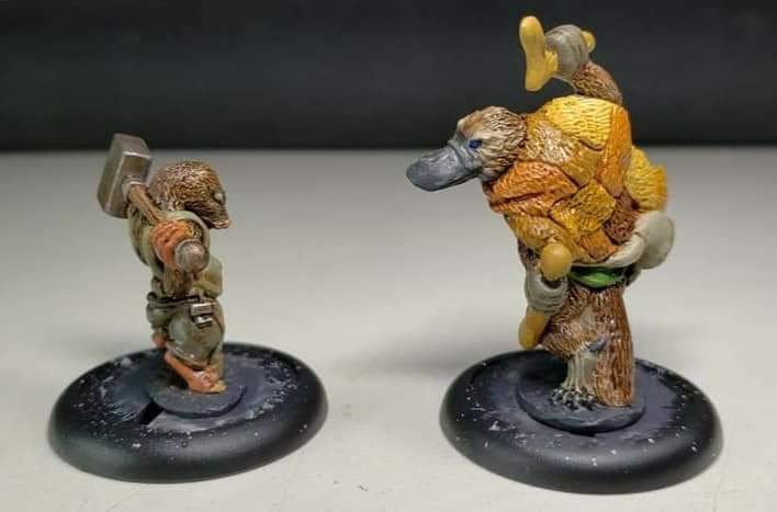 PodcastIndi's tweet image. I'm moving along now! Two more Burows and Badgers critters worked on late into the night yesterday.~Eric🦡🎨