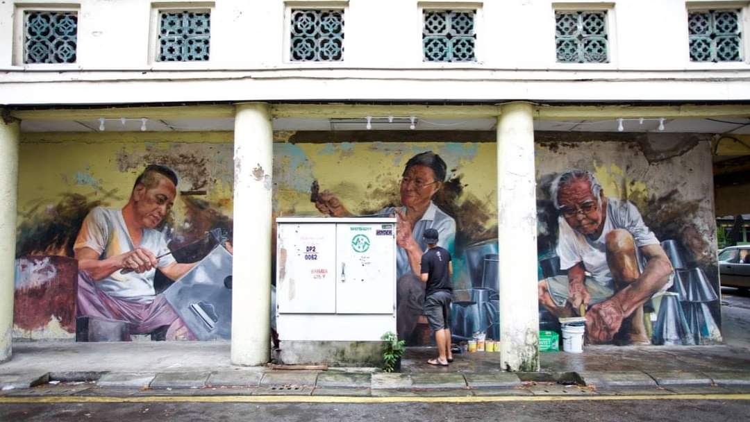 Antara karya karya lain Leonard Siaw di Kuching. Jadi jika anda berpeluang ke Kuching dan minat mural, boleh lah datang and appreciate his arts.For more info boleh lawat FB beliau  https://www.facebook.com/siawtistic/ 