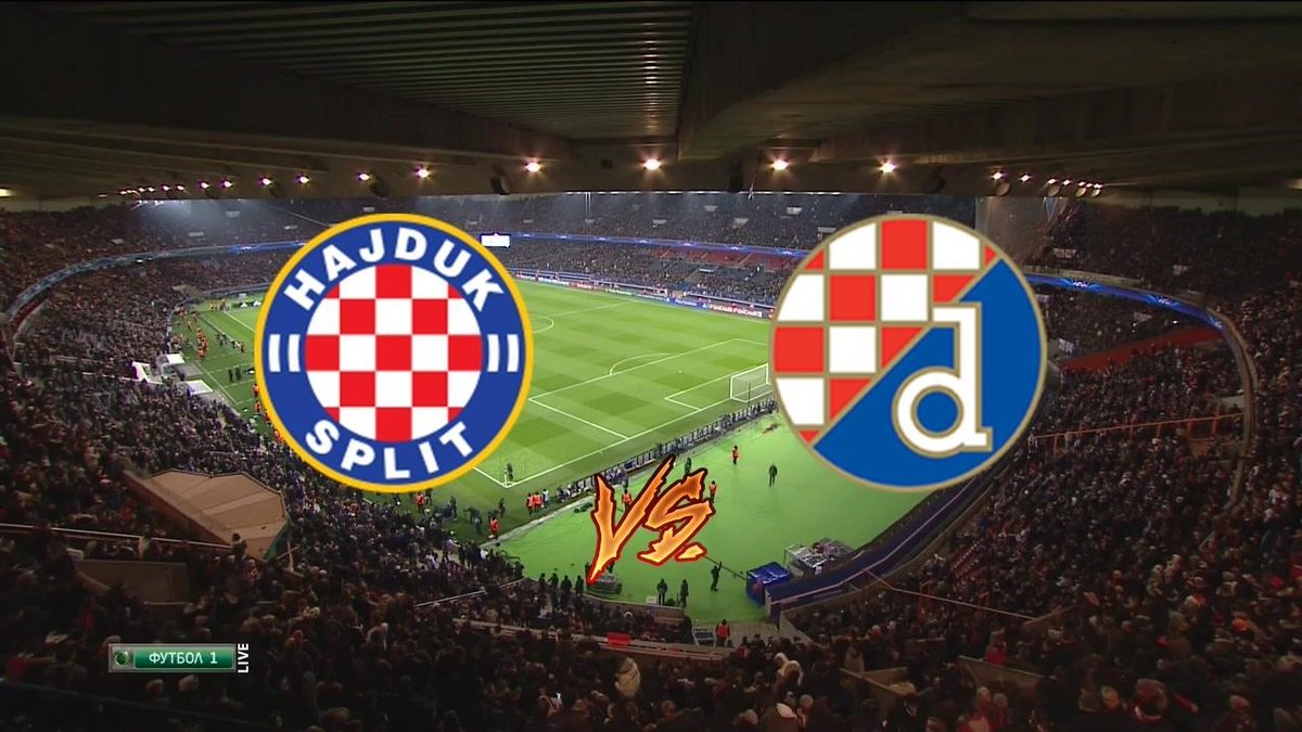 Dinamo Zagreb vs Hajduk Split, Croatian Football League