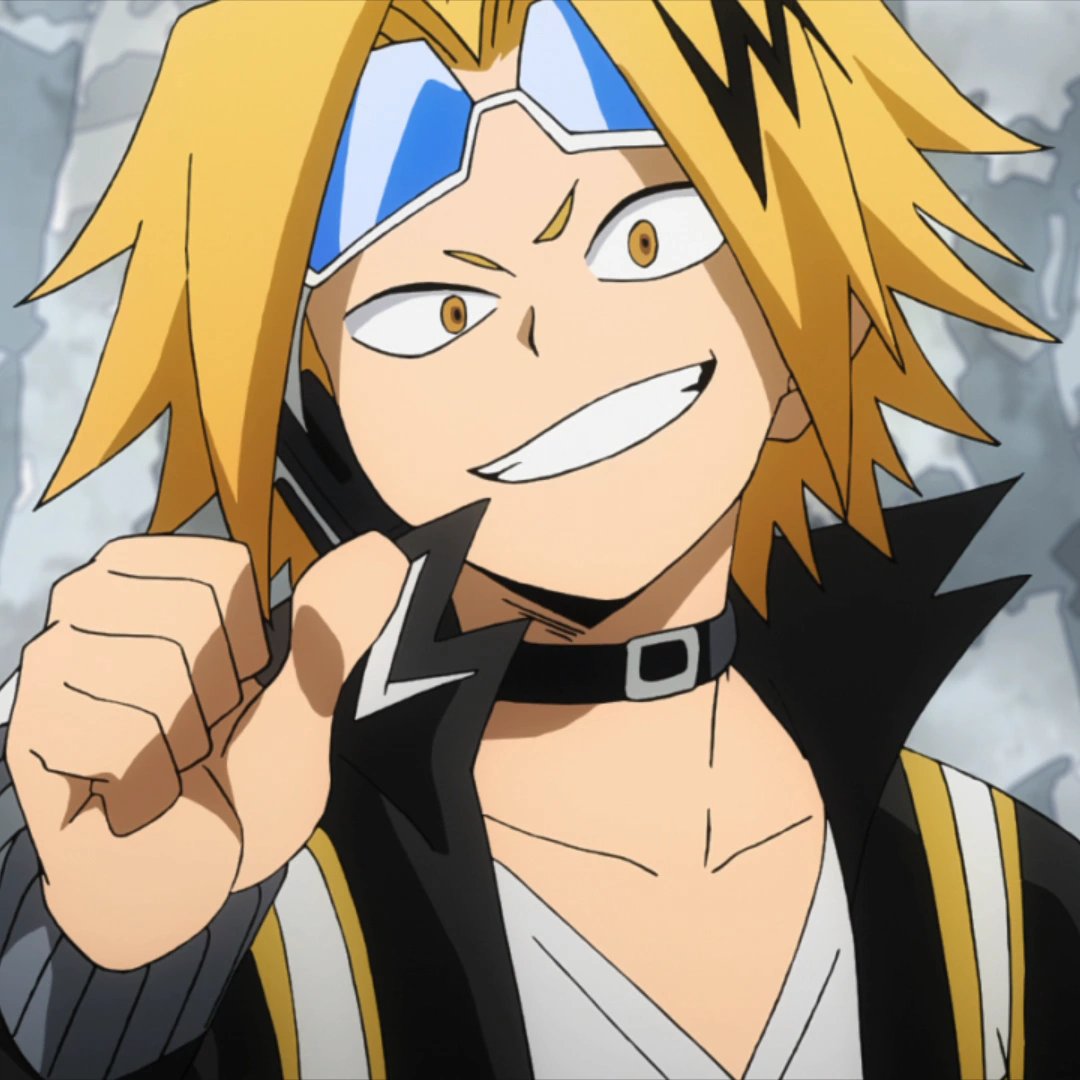 denki from bnha except hes 15% black