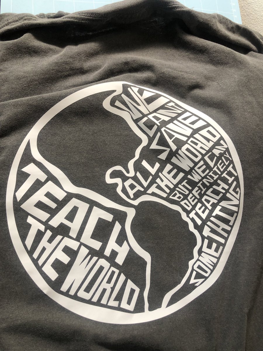 creators__'s tweet photo. Teach The World

DM us if you would like to purchase. Any color Tee but we are only printing design in white right now. $35 and comes with the Teach The World sticker. https://t.co/fiOMuCn5ON