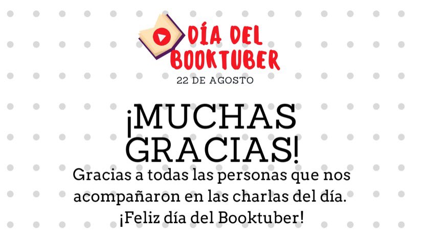 ProjectBooktube's tweet photo. ¡Muchas gracias a todos por acompañarnos!

Fue un día lleno de charlas y personas bonitas. 💕
¡Nos vemos hasta el siguiente año! https://t.co/P2PWj2LdMS