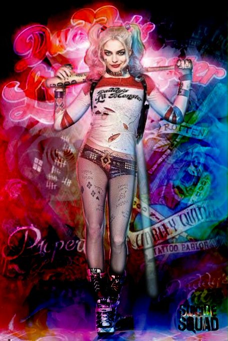 ハーレイ クインのtwitterイラスト検索結果 古い順