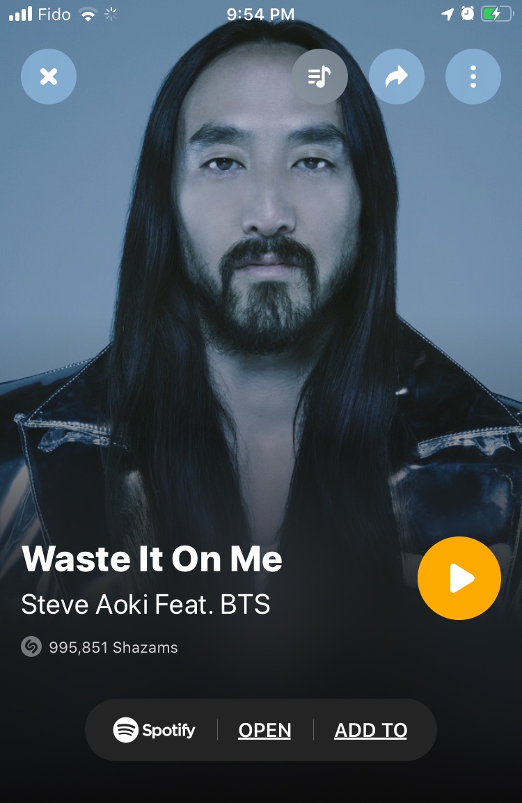 #SetItOff @DJclymaxxx and @devobrown Thank you! for #WasteItOnMe @BTS_twt @BTSxCanada