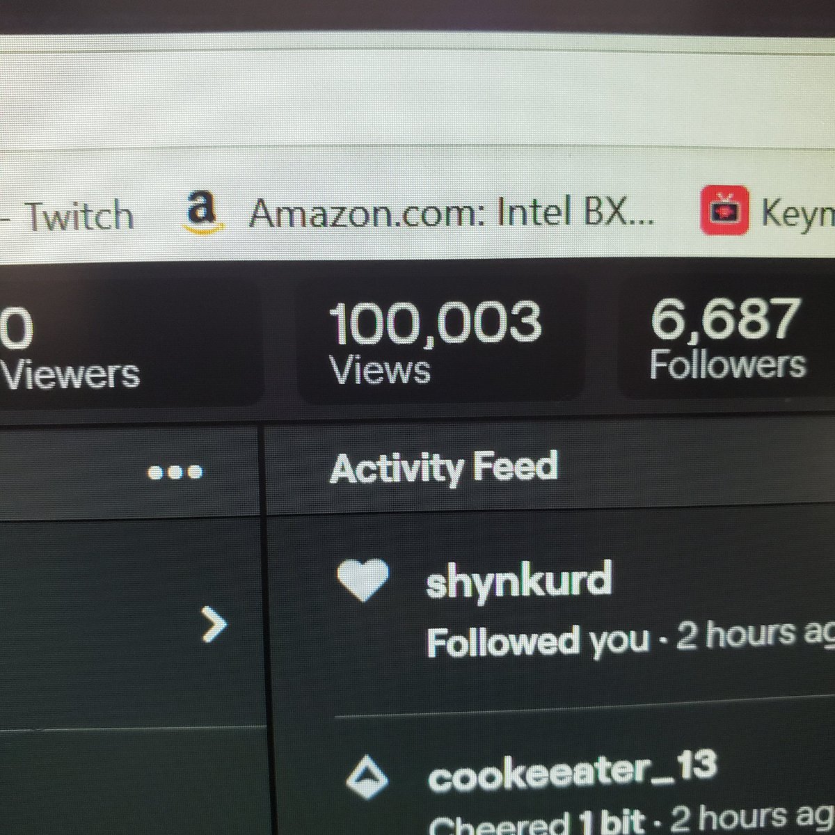 T3chnopandaTTV's tweet photo. I know channel views aren't anything crazy but it's hard to comprehend people have come to my channel OVER 100,000 TIMES!!!! #GROWING #TWITCH #LOVE #everylittlebitcounts #powerthroughpositivity #streamer #pandafam https://t.co/NCJFHSCnDw
