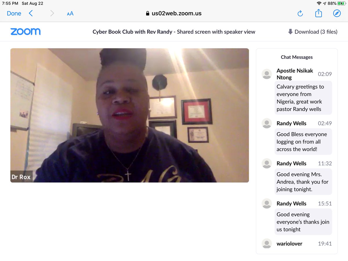 doinit4Jesus's tweet image. The Grandmother’s Rule “Cyber 📖 Book 📚 Club &amp;amp; Discussion Group”.  I’m humbled that “Zoom &amp;amp; FB” allowed us to share the gospel with people from 3 Continents &amp;amp; 5 states! One person had 3 generations participating (grandmother, mother, &amp;amp; grandson). #2God B the Glory #Jesus Saves