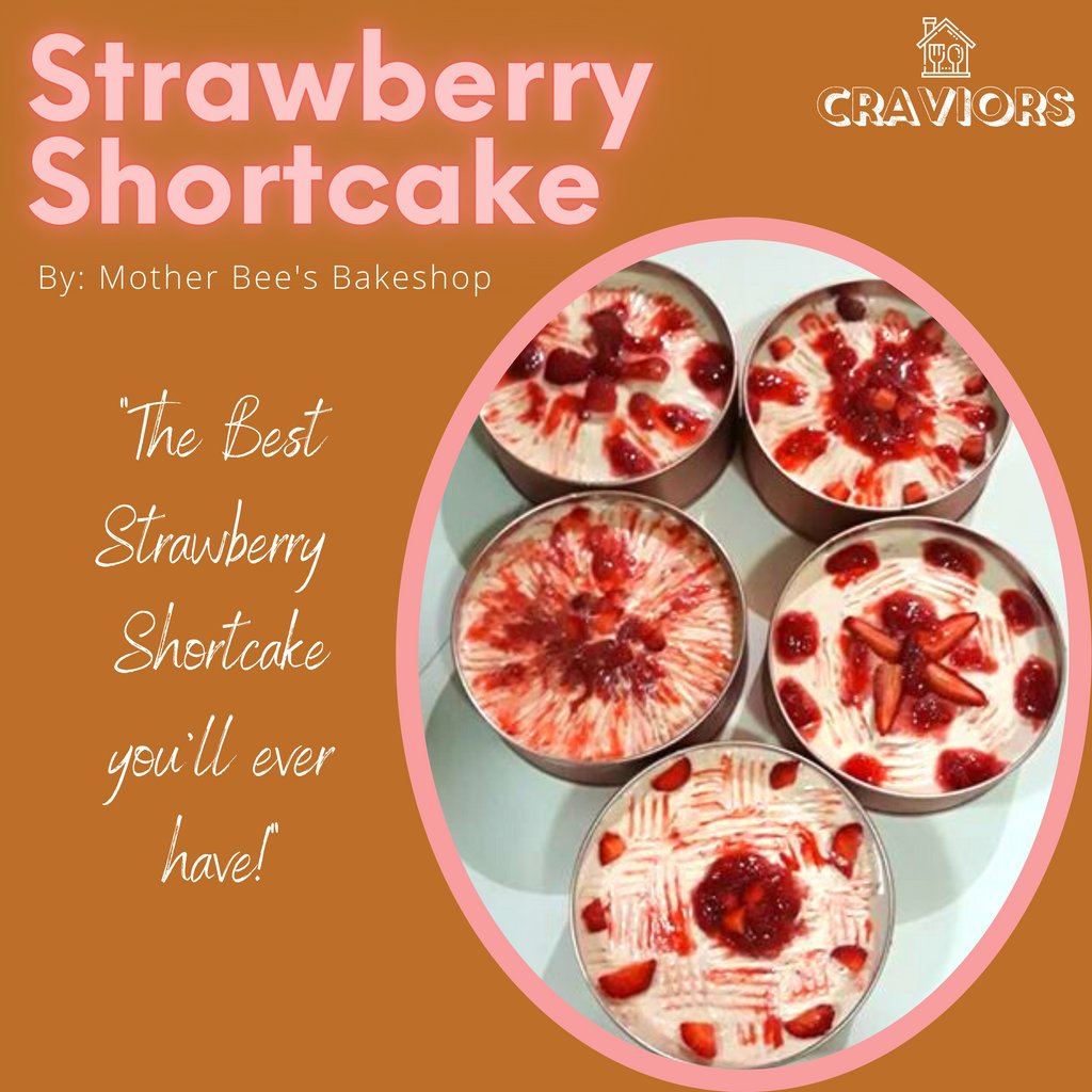 Craviorsph's tweet photo. Eat away the anxiety with this strawberry shortcake that will save you! We do not even have to describe it to convince you. Are you just going to see this ad and not be able to sleep thinking about how creamy and flavorful this is? 💕🤪🤤 Order Now! 
Location: Marikina City https://t.co/X2TQZa26QJ