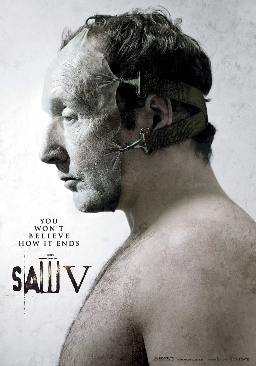 8/22/20 (first viewing) - Saw V (2008) Dir. David Hackl