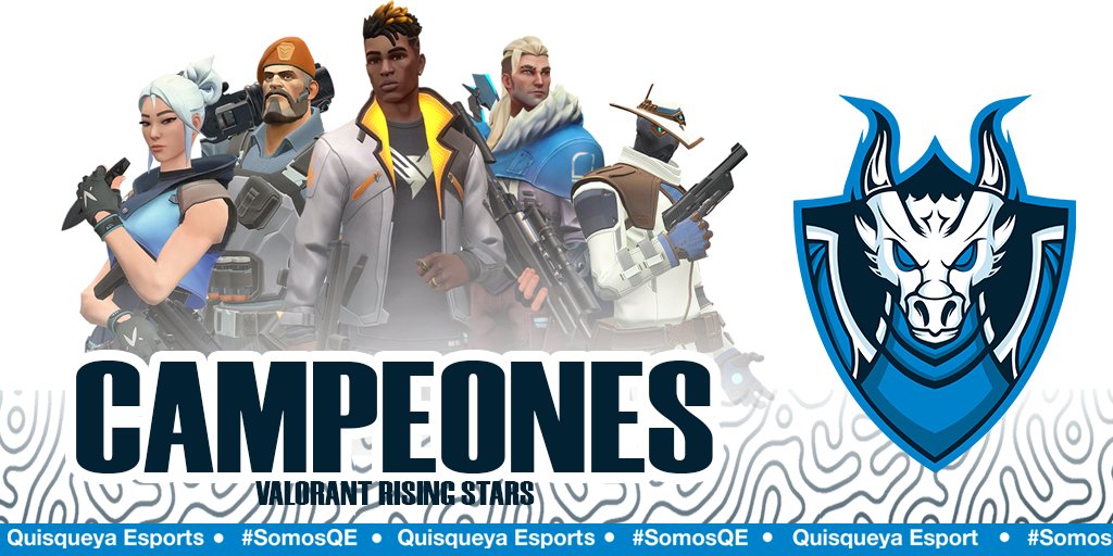 🏆💙 FELICIDADES a nuestros  chicos  de #Valorant por coronarse campeones en el Valorant Rising Stars <a href="/Befan_esports/">Be.fan - Esports</a> , En Quisqueya Esports somos #TierraDeGigantes #SomosQE #VALORANT