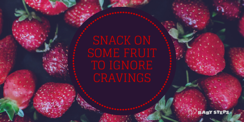 UCHD's tweet image. Keeping your mouth busy can help cut down on cravings. Fruit and veggie snacking is a great tactic and a healthy option to help you stay quit! #snack #strawberries #quittips #babystepsutah #cravings #tobaccofreewomen #waytoquit