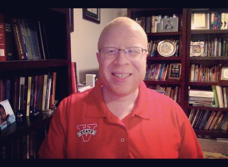 marlonibrown's tweet photo. Today marks another DPA residency weekend and the start of year four of doctoral study at @valdostastate. I missed being on campus but it was still nice to see classmates and professors. I also got to sport my #blazernation swag from afar. #DPALife #PHDLife https://t.co/EcVX4wuqYR