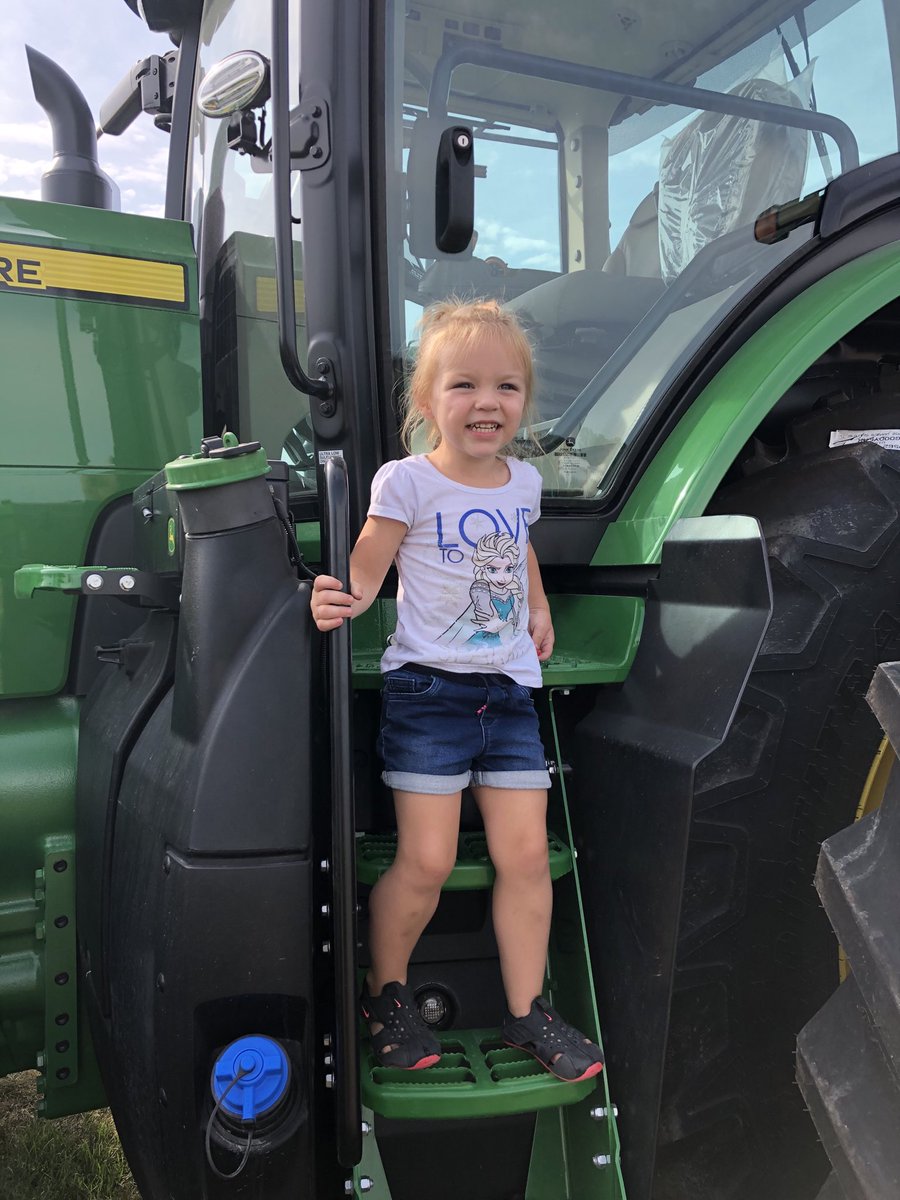 Seth Robinson (@sethrobby) on Twitter photo Today was a reminder of how lucky I am. My little buddy wanted to go to “daddy’s work” so bad that she couldn’t stand it. When we got to <a href="/AgriVisionEquip/">AgriVisionEquipment</a> in Winterset she said “Daddy, I wuv this place!” She helped move some equipment and we even found some kitties. Today was a reminder of how lucky I am. My little buddy wanted to go to “daddy’s work” so bad that she couldn’t stand it. When we got to <a href="/AgriVisionEquip/">AgriVisionEquipment</a> in Winterset she said “Daddy, I wuv this place!” She helped move some equipment and we even found some kitties.