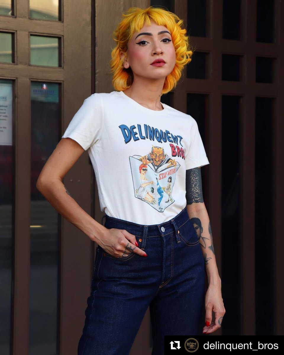 bobbysbar708's tweet photo. #Repost @delinquent_bros with @get_repost
・・・
We'll be releasing women's Tee soon🇺🇸
#spacecityvintage #spacecityvintagetokyo#spacecityvintagela #delinquentbros #occrew #scummythelostangels #mischiefmade #dunriteleatherworks #crossmypath #wildrecords #tokyo #losangeles https://t.co/oIGEhCnYc7