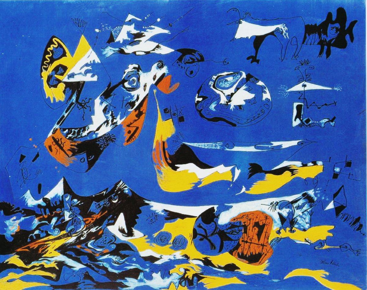 Blue (Moby Dick) - Jackson Pollock