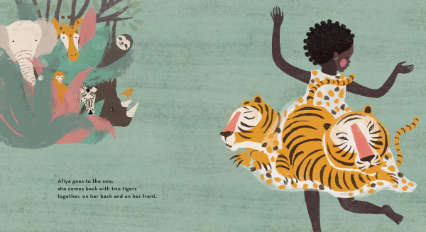 Are you looking for a book that captures the magical wonder of childhood? Or a beautiful book that delights in the beauty of "...fine black skin....and big brown eyes that laugh..."? Here's this story from  #JamesBerry with illustrations by  #AnnaCunha that will not disappoint.