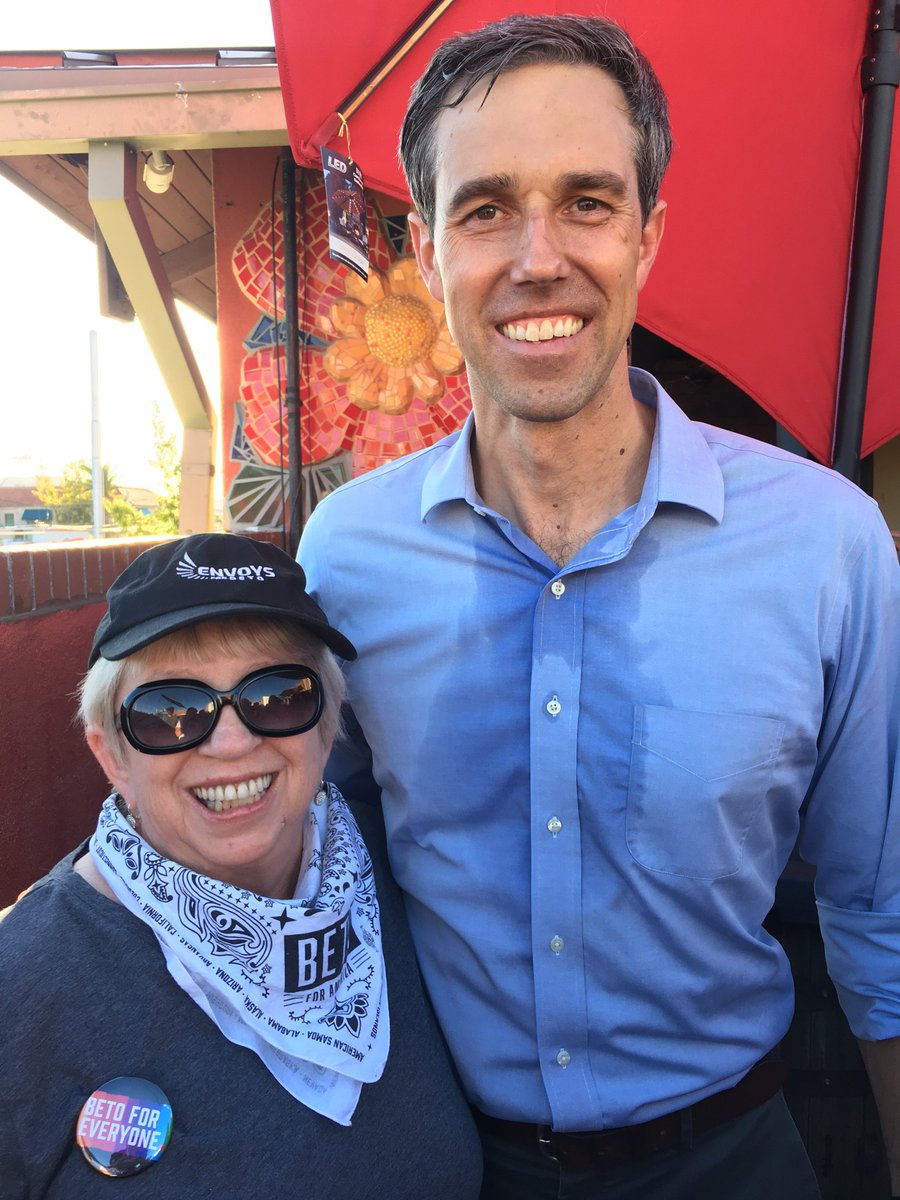 Right after he spoke in Phoenix and I had finished my staff duties, I rushed down to Tucson to hear him again, and hopefully get to meet him!Which I did! Meeting Beto!