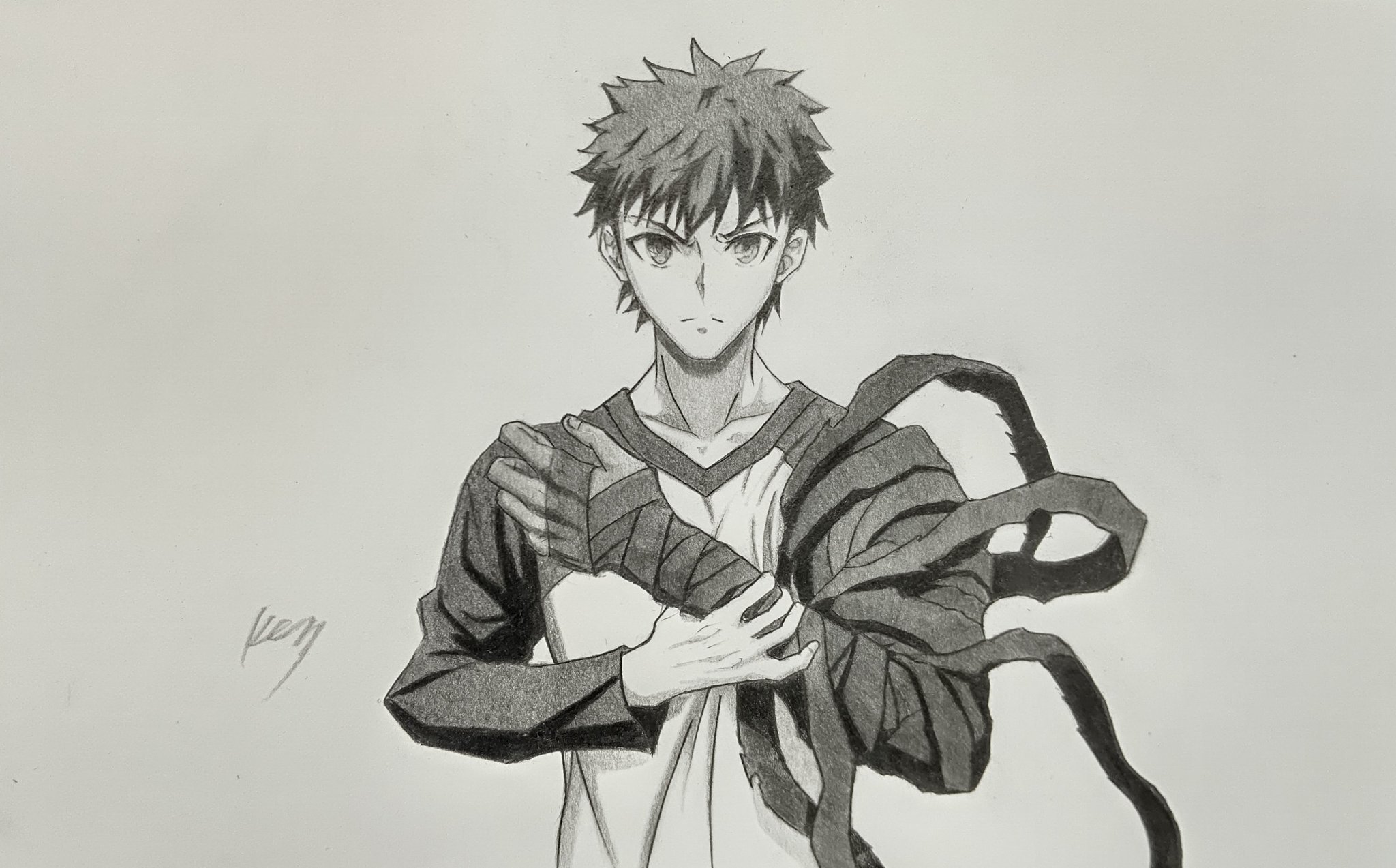 Fate stay night 複製絵コンテ 衛宮士郎 Fate stay night 複製絵コンテ 衛宮士郎 - メルカリ