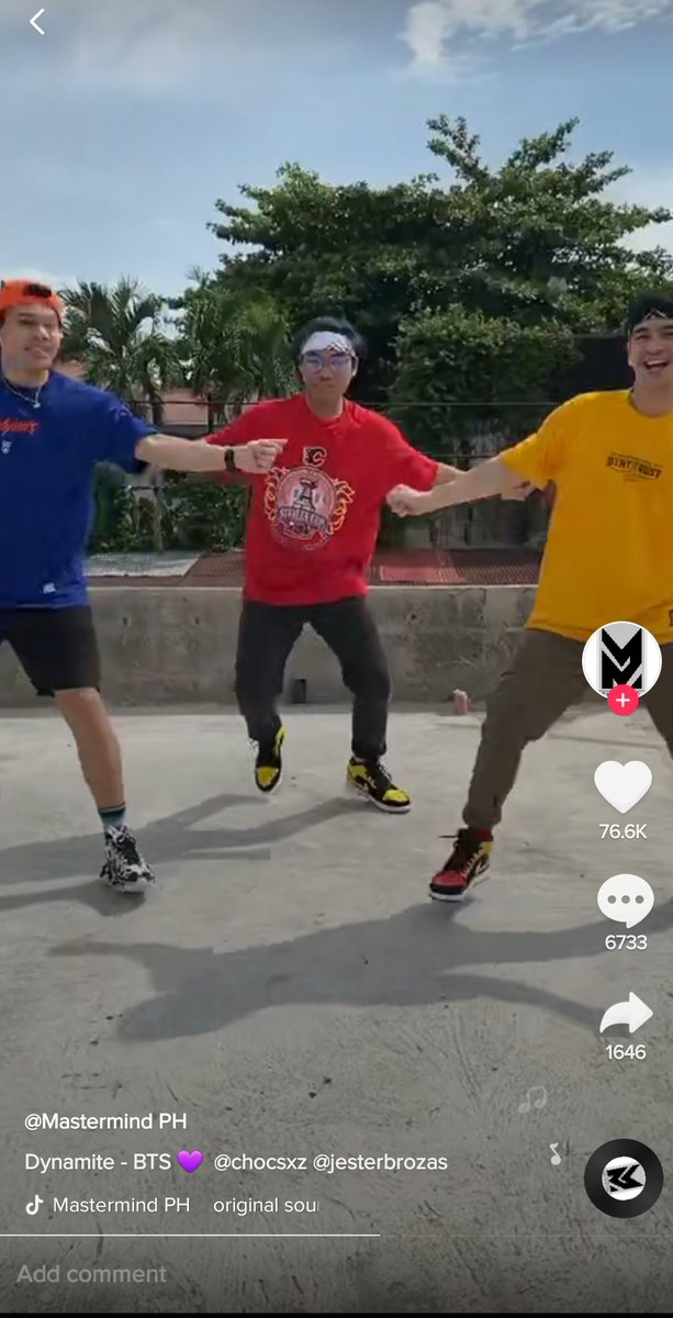 [ BTS Tiktok Thread ] @BTS_twt liked so many Video's and also commenting too All Armys look so happy  #Dance_Dynamite ( BTS Dynamite )