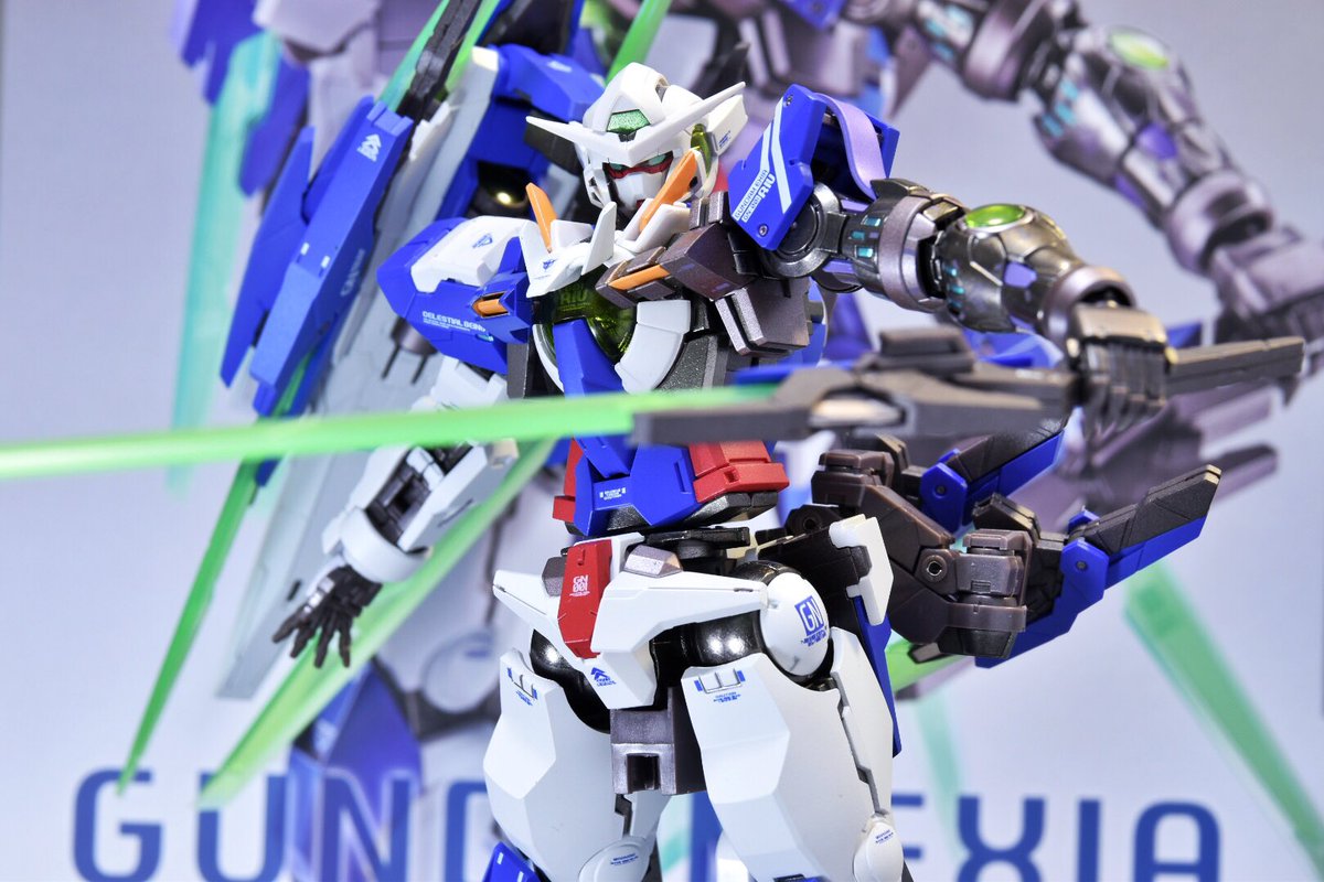 黑貍 على تويتر 二次になってしまったグラハムガンダム開封 エクシア カッコいいね ガンダム00 Festival 10 Re Vision ガンダムエクシアリペアiv Metal Build Bandaispirits G 00 T Co Flo2j7vu5f