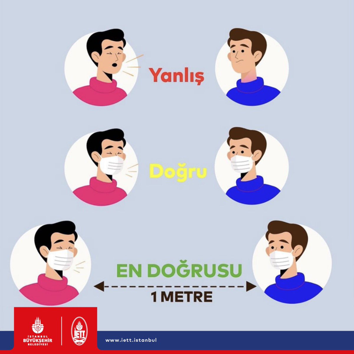 Toplu ulaşımda maske ve mesafe kurallarına uyalım, sağlığımızı riske atmayalım.
#koronavirüs #maske #mesafe
