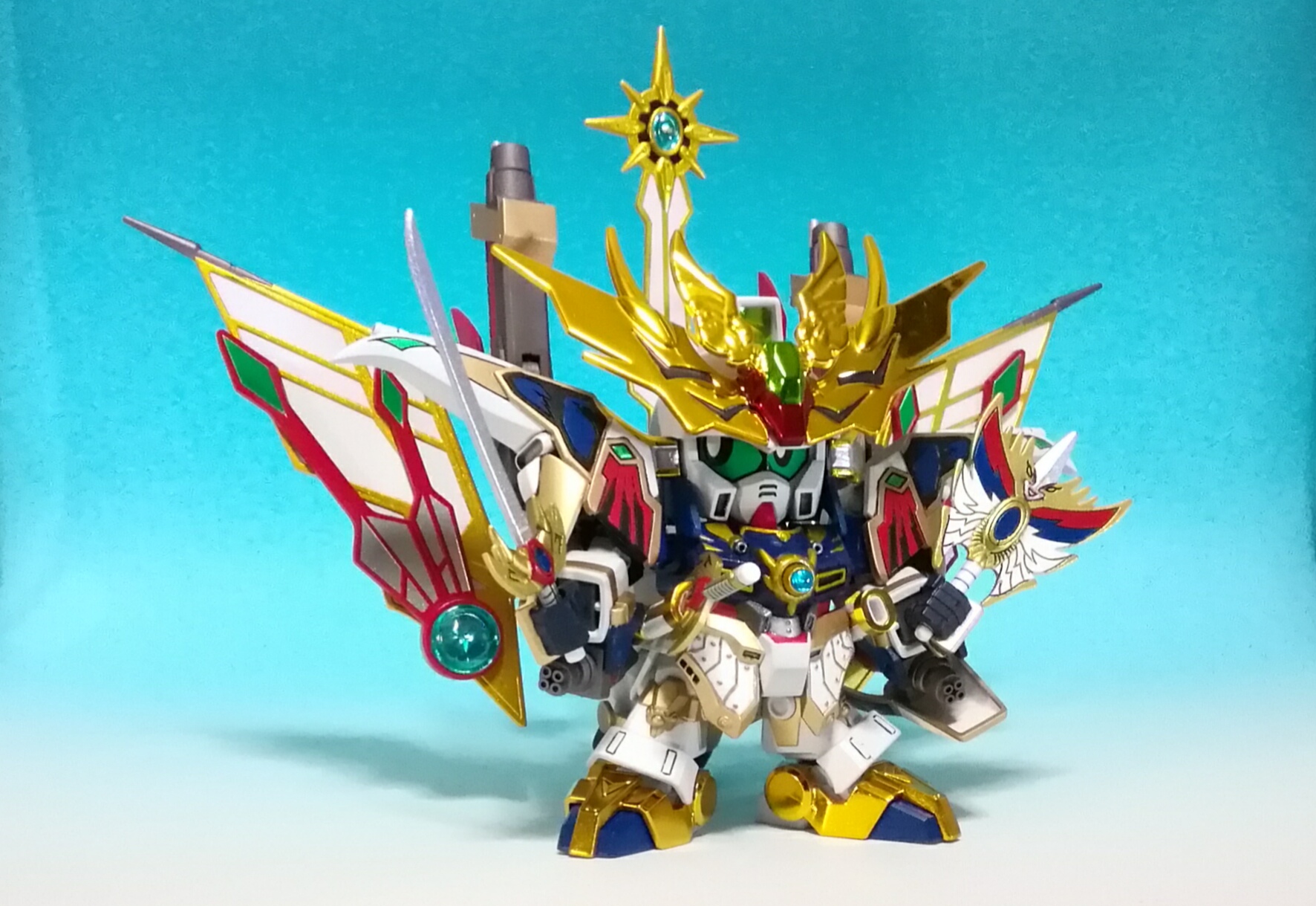 レジェンドBB 四代目大将軍 BB戦士頑駄無 大光帝 大将軍 副将軍 メカ