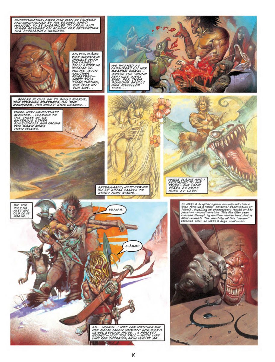 Day 7 and my comfort comic is Slaine the Horned God. Bisley’s best work, and the culmination of years of storylines. Amongst the death & destruction there’s commentary on the role of women in society, and the corruption when leaders outstay their welcome. Recommended