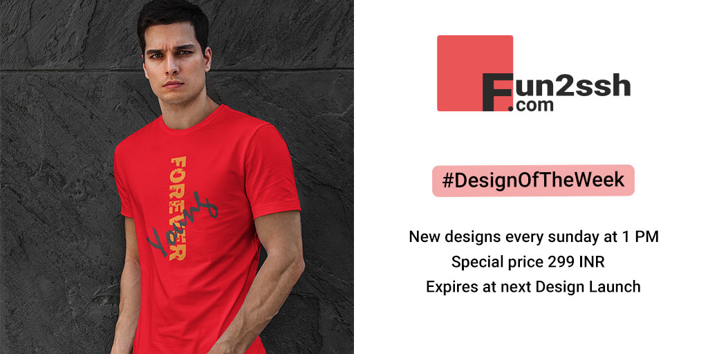 fun2sshapparels's tweet image. FOREVER YOUNG !!!
.
Check out this week's #DesignOfTheWeek 
Special price expires next week at new #designlaunch
Shop Now@ bit.ly/2YsJ6Pz
.
.
.
.
#Fun2sshoriginal #graphictees #printedtshirt #MadeInIndia #VocalForLocal #graphics #fashionstyle #fashionforall #tshirtdesign