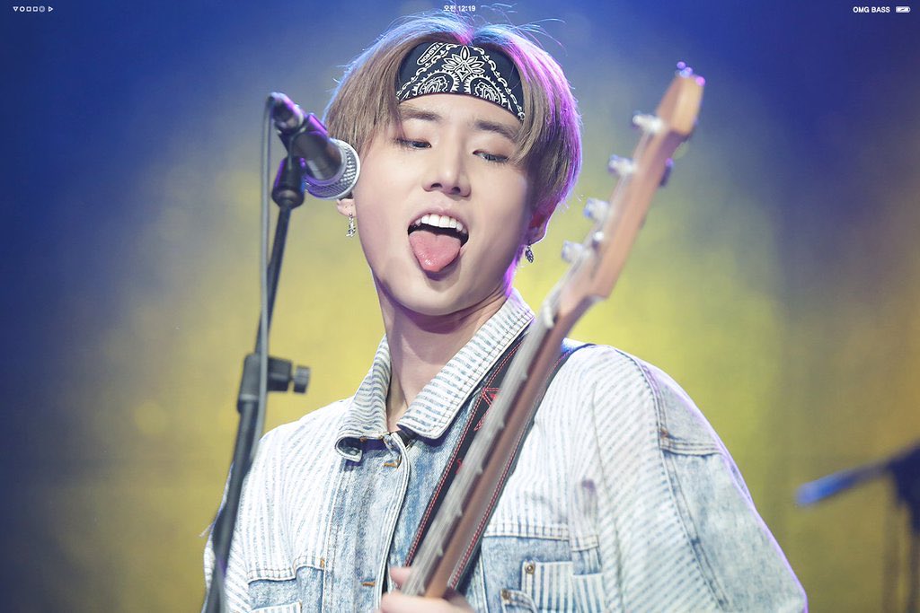 youngk with his tongue out is a crime against humanity; a thread