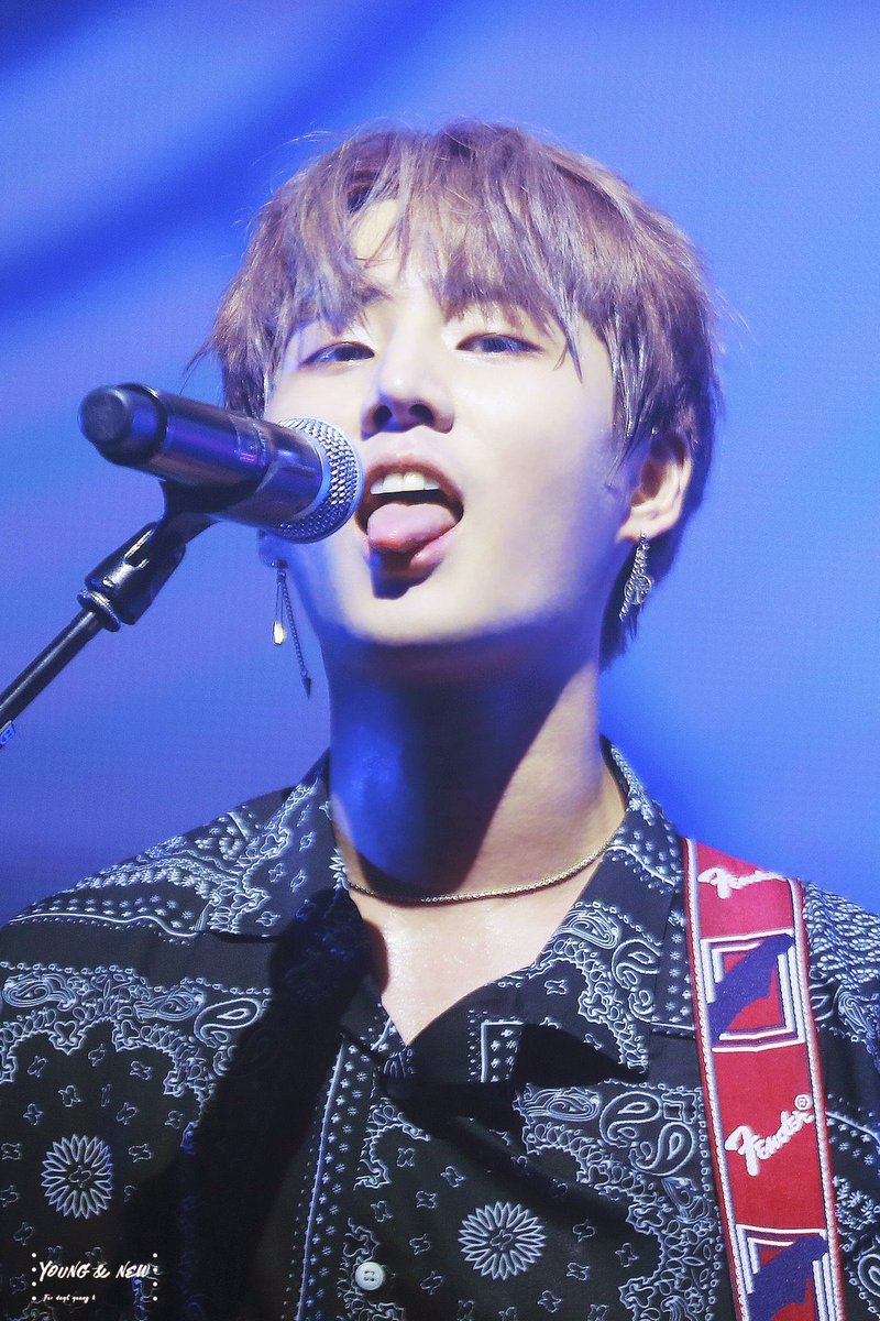 youngk with his tongue out is a crime against humanity; a thread